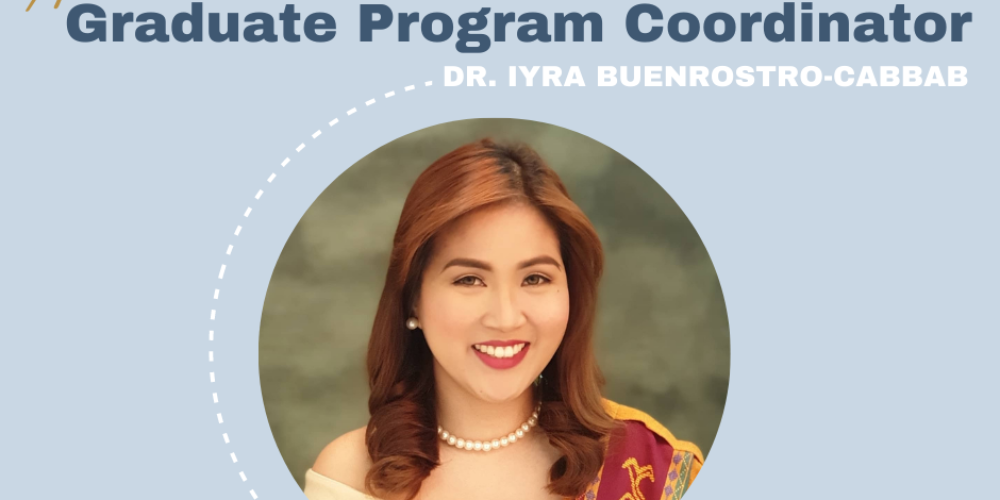 Dr. Buenrostro-Cabbab is new Graduate Program Coordinator